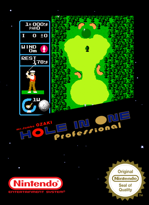 Jumbo Ozaki No Hole In One Professional — box-2D (SS)