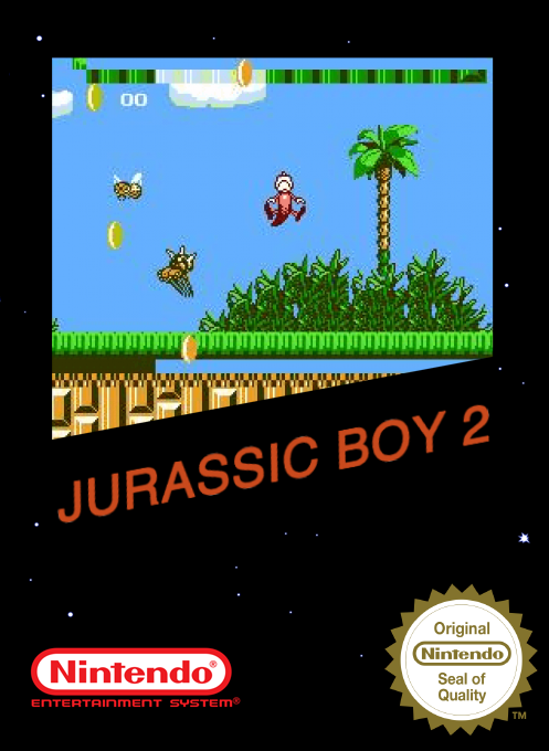 Jurassic Boy 2 — box-2D (SS)