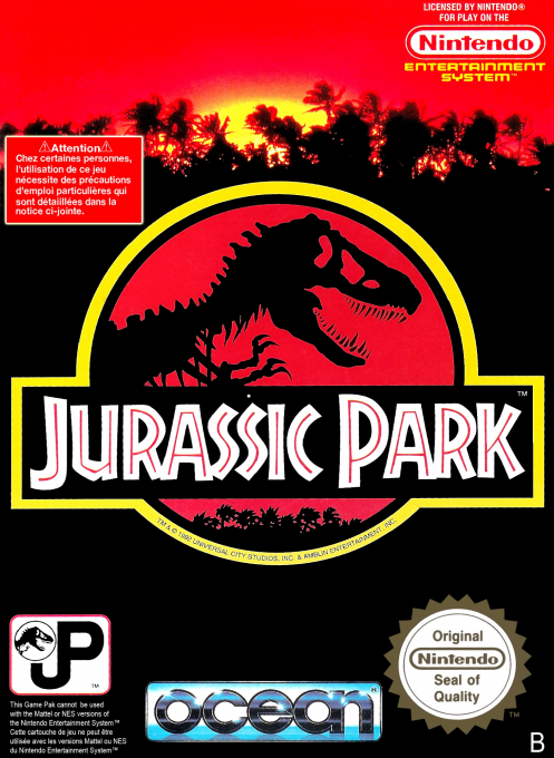 Jurassic Park — box-2D (EU)