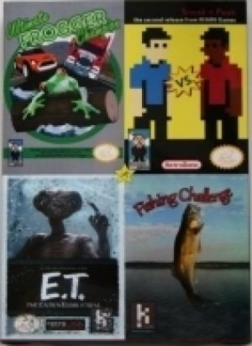 KHAN Games 4-in-1 Retro Gamepak box art