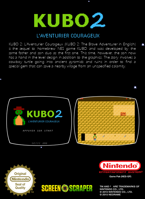 KUBO 2 - L'Aventurier Courageux — box-2D-back (SS)
