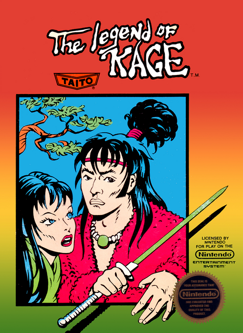 Legend Of Kage, The box art