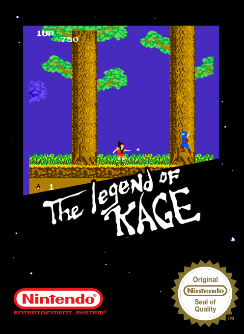 Legend Of Kage, The — box-2D (SS)