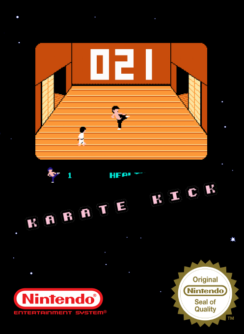 Karate Kick box art