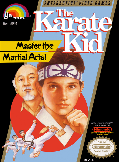 Karate Kid, The box art