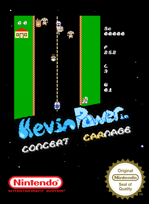 Kevin Power in Concert Carnage box art