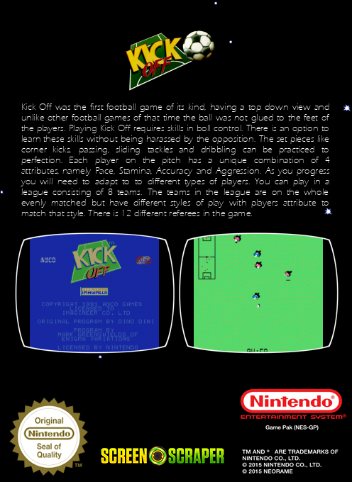 Kick Off — box-2D-back (SS)