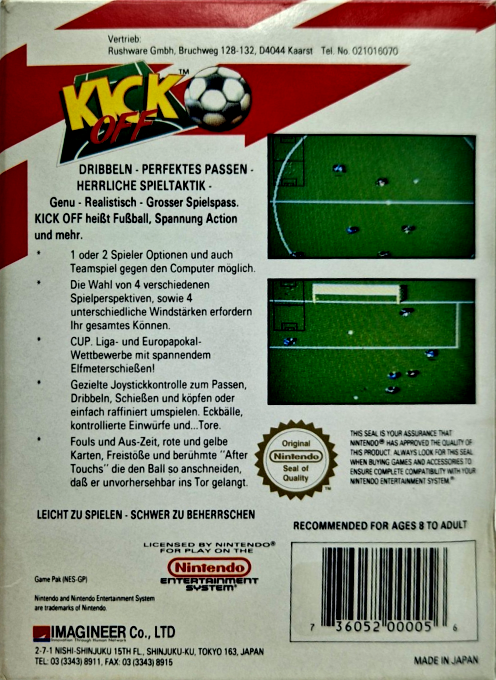 Kick Off — box-2D-back (DE)
