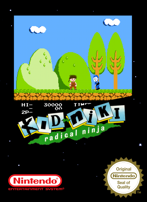 Kid Niki - Radical Ninja — box-2D (SS)