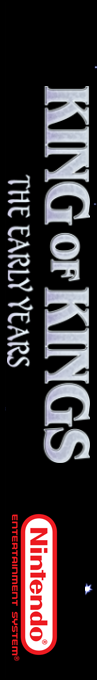 King Of Kings - The Early Years — box-2D-side (SS)