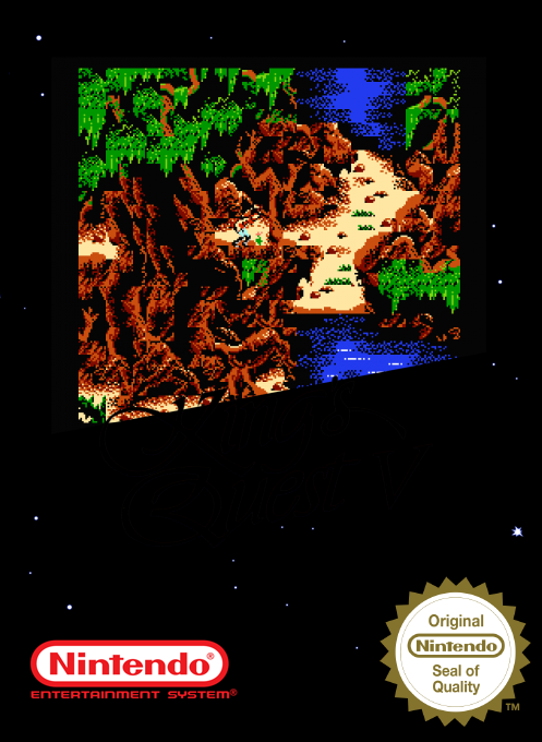 King's Quest 5 — box-2D (SS)