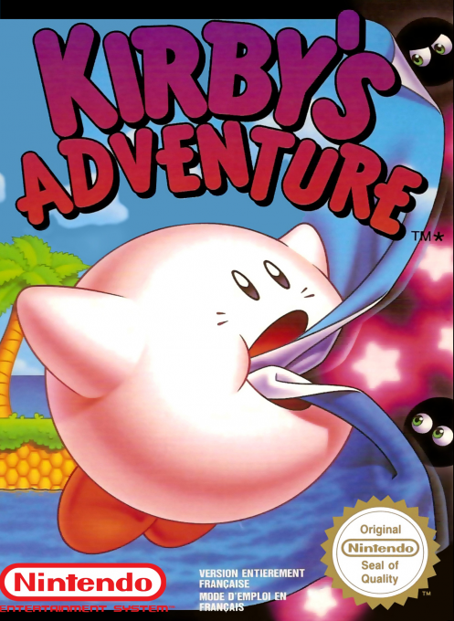 Kirby's Adventure — box-2D (FR)
