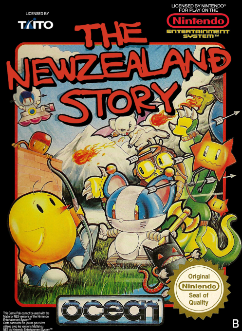 New Zealand Story, The — box-2D (EU)