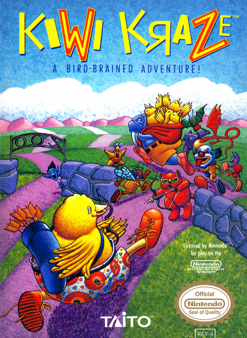 New Zealand Story, The box art