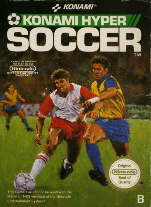 Konami Hyper Soccer — box-2D (DE)