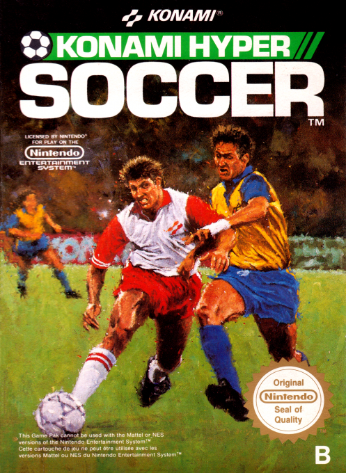 Konami Hyper Soccer box art