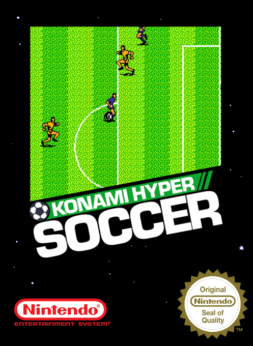 Konami Hyper Soccer — box-2D (SS)