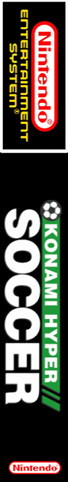 Konami Hyper Soccer — box-2D-side (DE)