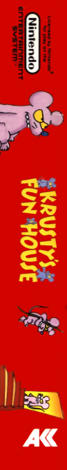 Krusty's Fun House — box-2D-side (EU)