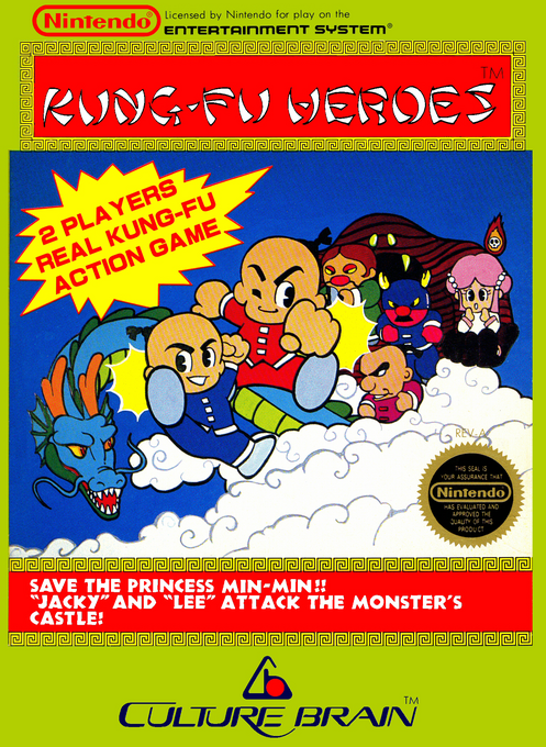 Kung Fu Heroes box art