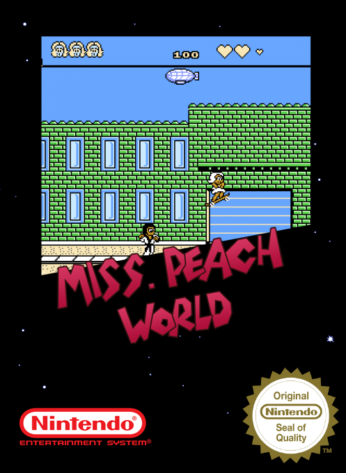L.A Cop - Miss. Peach World — box-2D (SS)
