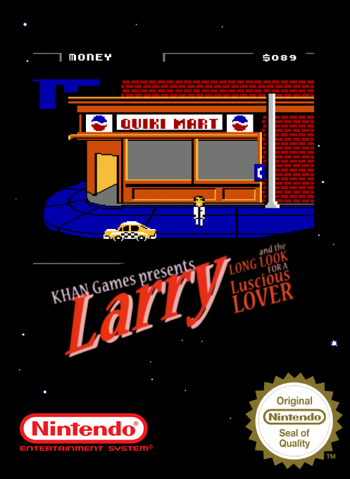 Larry and the Long Look for a Luscious Lover — box-2D (SS)