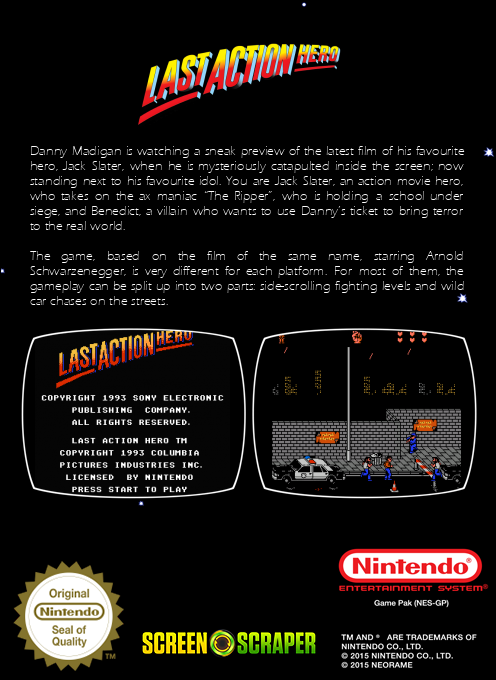 Last Action Hero — box-2D-back (SS)