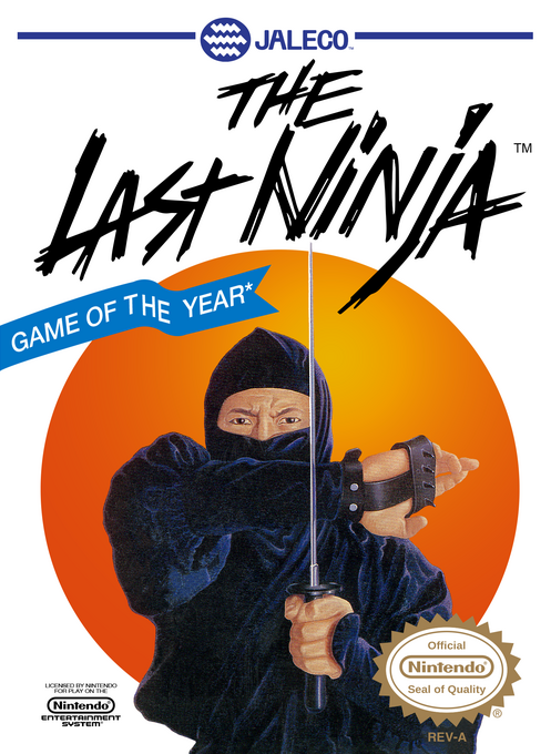 Last Ninja, The box art
