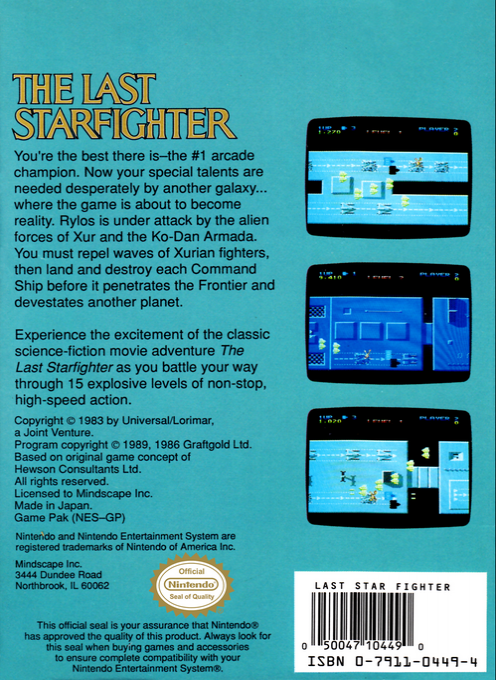 Last Starfighter, The — box-2D-back (US)
