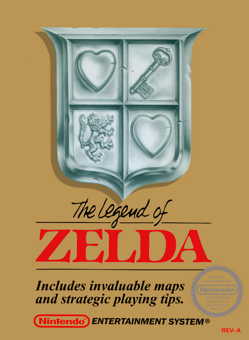 Legend Of Zelda, The box art