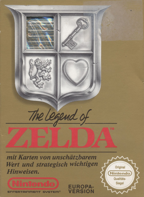 Legend Of Zelda, The — box-2D (DE)