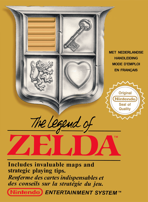 Legend Of Zelda, The — box-2D (EU)