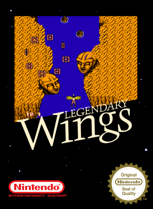 Legendary Wings — box-2D (SS)