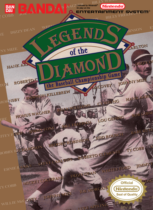 Legends Of The Diamond box art