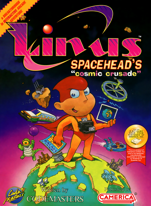 Cosmic Spacehead box art