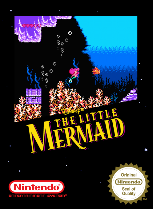 Disney's The Little Mermaid — box-2D (SS)