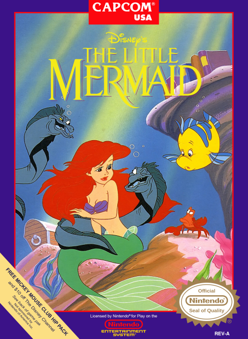 Disney's The Little Mermaid box art