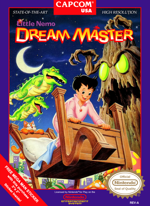 Little Nemo - The Dream Master box art