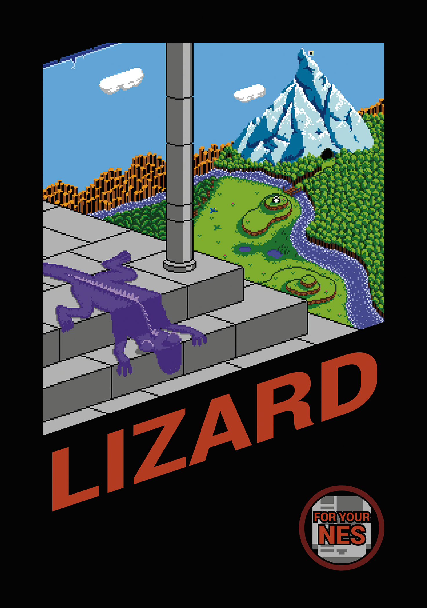 Lizard box art