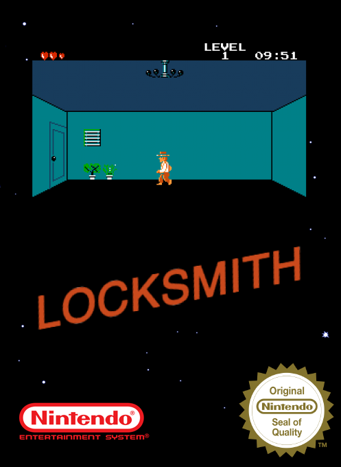 Locksmith box art