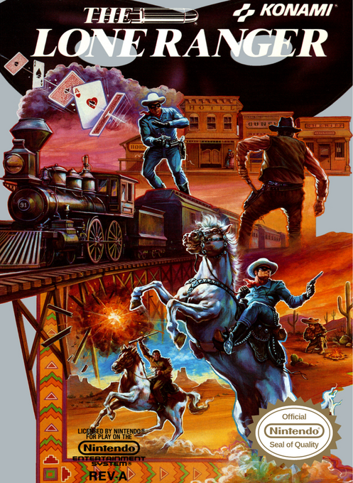 Lone Ranger, The box art