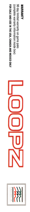 Loopz — box-2D-side (US)