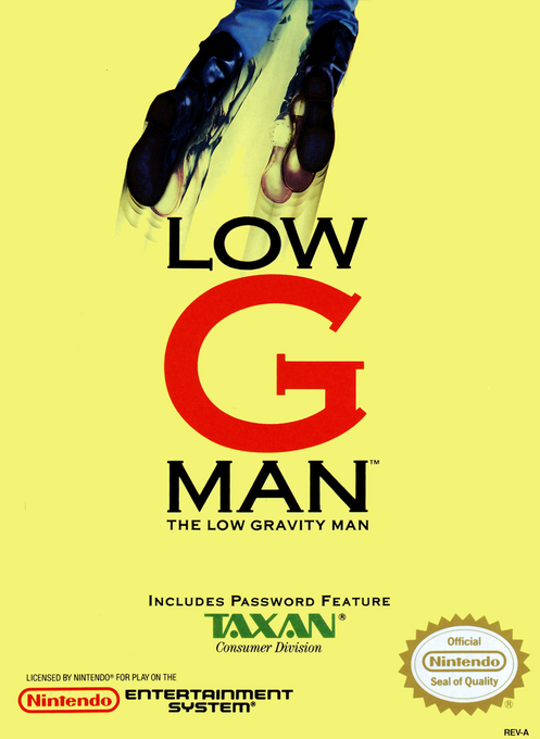 Low G Man - The Low Gravity Man box art