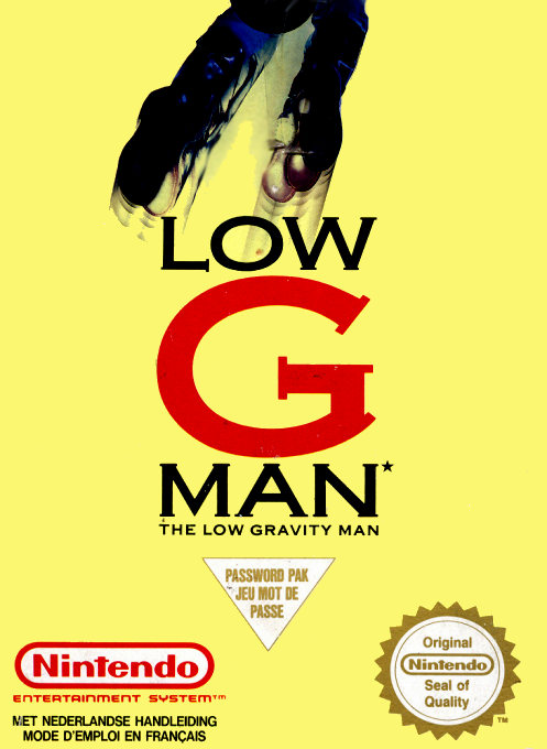 Low G Man - The Low Gravity Man — box-2D (FR)