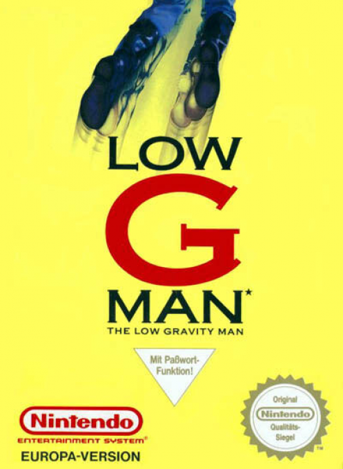 Low G Man - The Low Gravity Man — box-2D (DE)