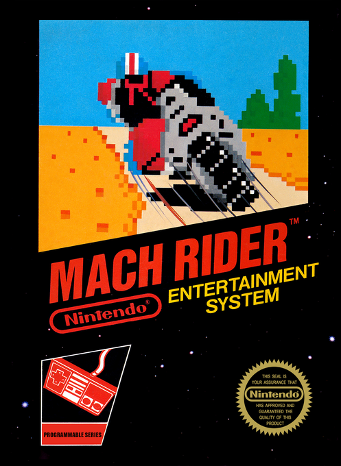 Mach Rider box art