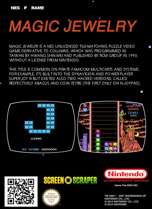 Magic Jewelry — box-2D-back (JP)