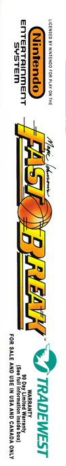 Magic Johnson's Fast Break — box-2D-side (US)