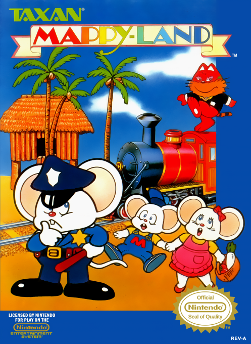 Mappy-land box art