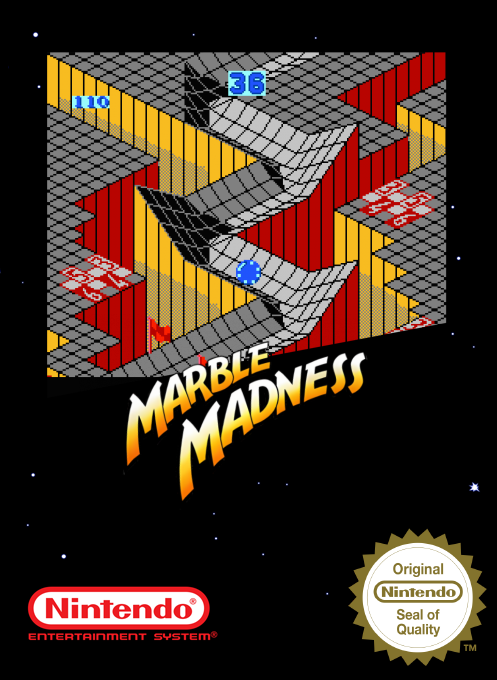 Marble Madness — box-2D (SS)